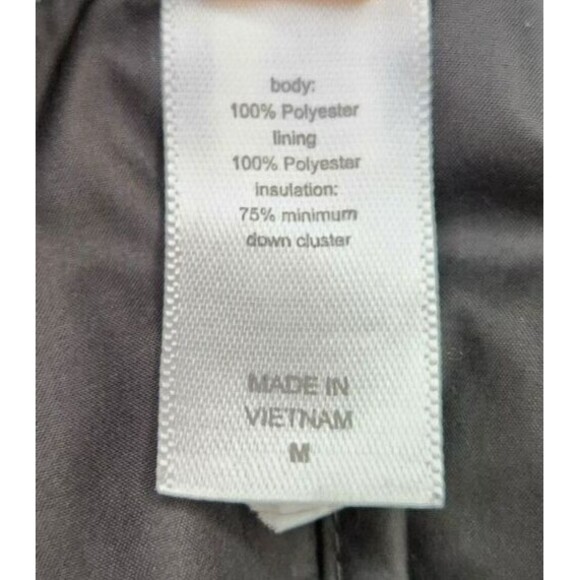 Lucy Activewear Heather Gray Insulated Quilted Puffer Jacket Coat M, EUC - Picture 7 of 12